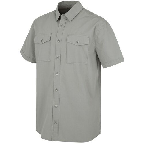 Husky Men's shirt with short sleeves Grimy M st. grey Slike