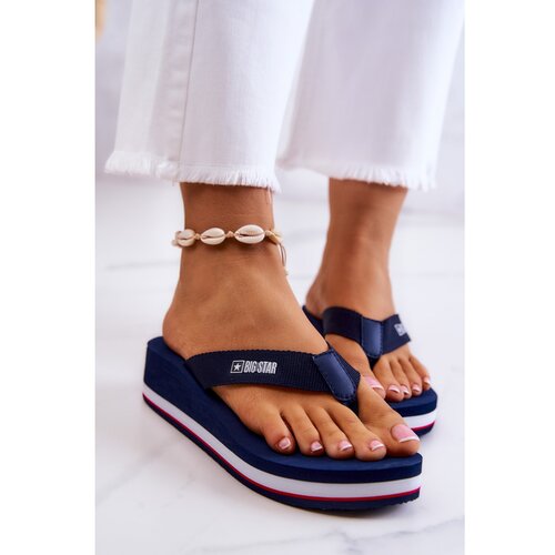 Kesi Ženske papuče Big Star Navy blue Cijene