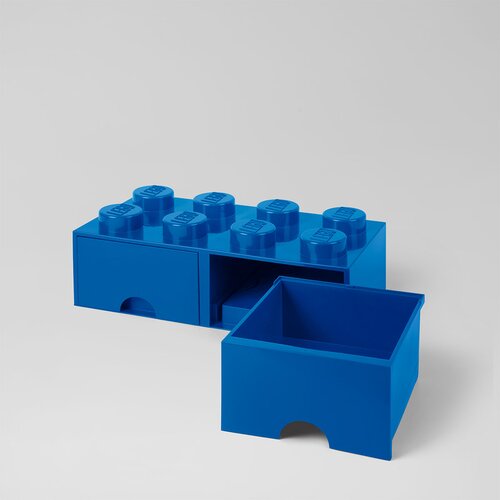 Lego Temno modra &amp;scaron;katla za shranjevanje z 2 predaloma LEGO&amp;reg; Slike