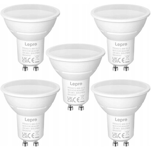 Lepro LED žarnica 200073-WW-EU-5, GU10, 4.5 W, 345 lm Slike
