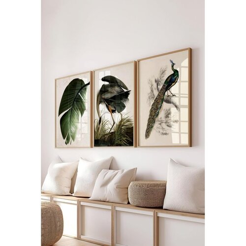 WALLXPERT Č-300757 - 3040 Vi&scaron;ebojni Set Dekorativnih Slika (3 Komada) Cene