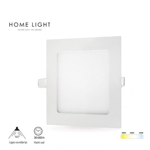 HOME LIGHT LED PANEL UGRADNI CCT 3in1 18W KVADRAT BBLINK Cene