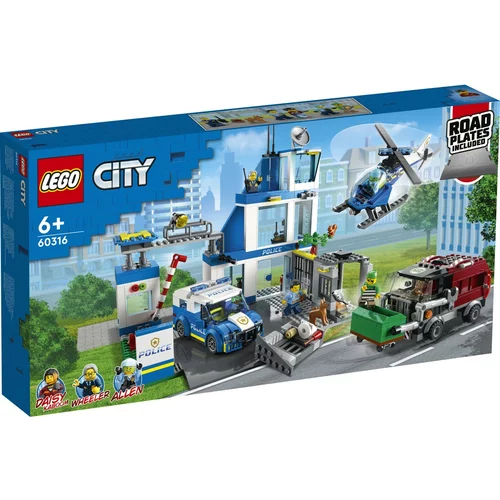 Lego city police policijska postaja - 60316