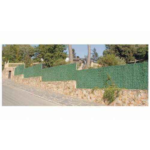 veštačka živa ograda greenwitch 1x3 m zelena i braon Slike