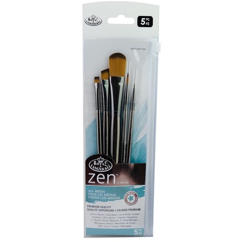 Royal and Langnickel Zen 73 svestrani set četkica Slike