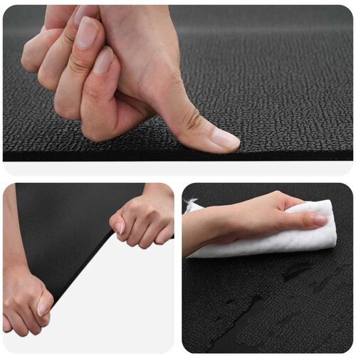  Sportska za&amp;scaron;tita Mat Crna 183 x 122 x 0 6 cm PVC - 122 x 183 cm Slike