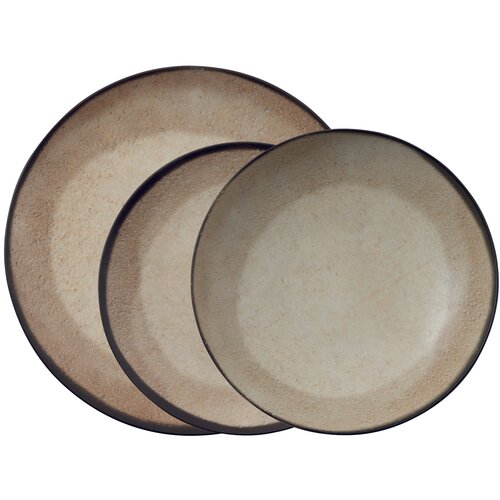 ARTHUR KRUPP tanjiri set 12/1 Shade Matt Earth Stoneware Cene