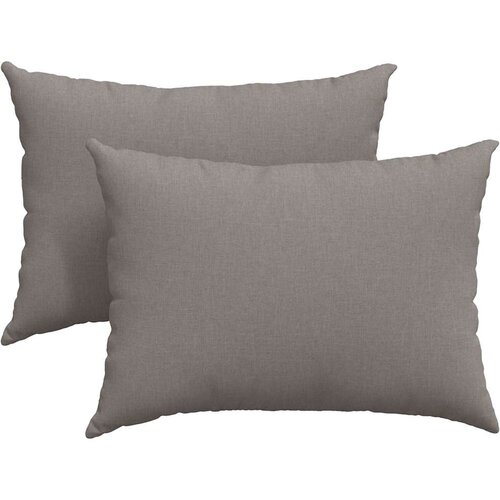  Jastučići za sofu 2 pcs Sivo-smeđa 70 x 50 cm tkanina Slike