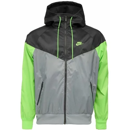 Nike HERITAGE ESSENTIALS WINDRUNNER Muška jakna, siva, veličina