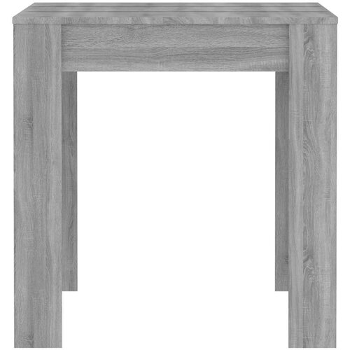  Blagovaonski stol sivi hrast 140x74,5x76 cm konstruirano drvo Slike