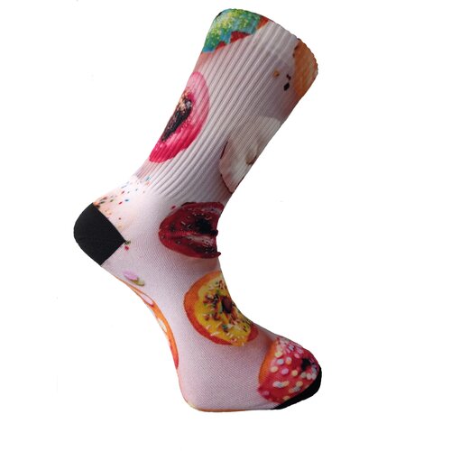 Socks Bmd muške čarape art.4686 krofnice bele Slike