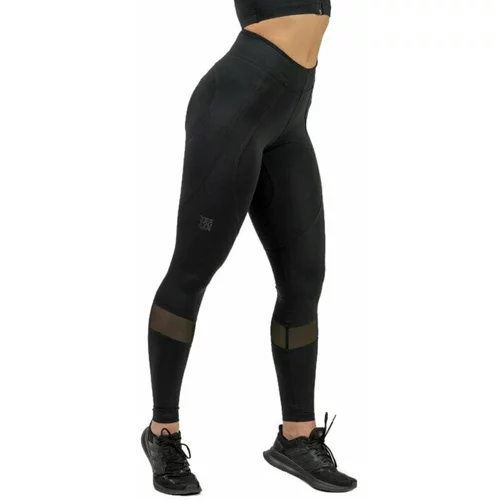 NEBBIA High Waist Push-Up Leggings INTENSE Heart-Shaped Black M Fitness hlače