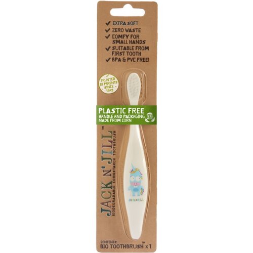 Jack N Jill Toothbrush dječja četkica za zube Unicorn 1 kom Slike