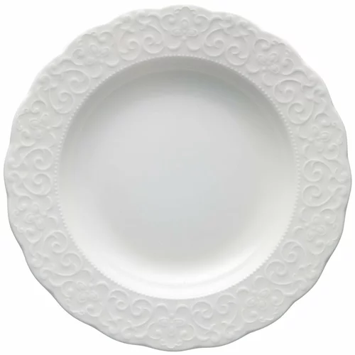 Brandani bijeli porculanski tanjur Gran Gala, ⌀ 22 cm