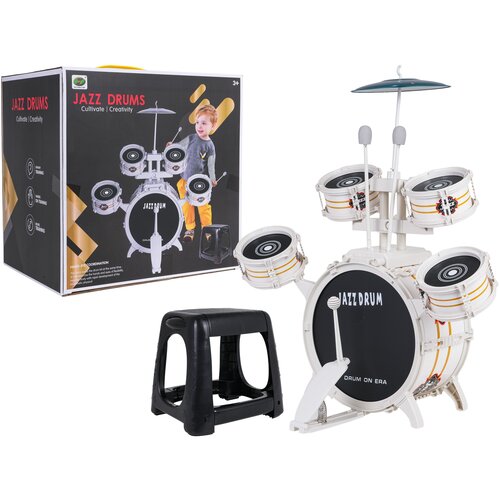  Dječji bubnjevi MEGA Drum - bijeli Cene