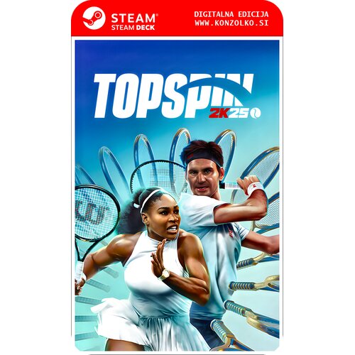  TopSpin 2K25 Deluxe Edition - Steam koda brez &scaron;katlice (WINDOWS PC | STEAM DECK) Cene