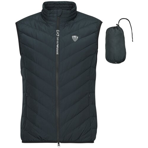 Ea7 Emporio Armani PREMIUM SHIELD DOWN WAISTCOAT Plava Cijene
