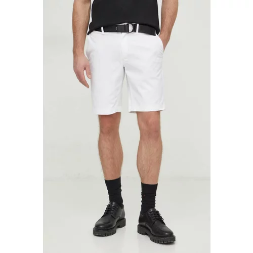 Calvin Klein Kratke hlače moški, bela barva