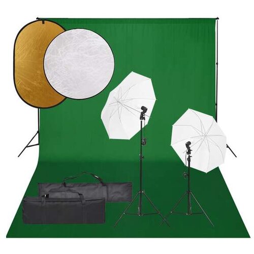  Komplet za foto studio z lučmi, ozadjem in odbojnikom Cene