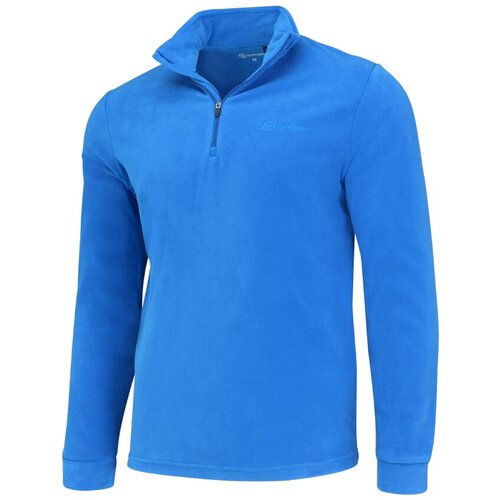 Benger Mo&amp;scaron;ki flis puli BASIC FLEECE ZIP Modra Slike