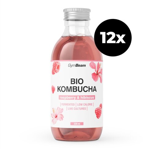 GymBeam BIO Kombuča малина и хибискус Cene
