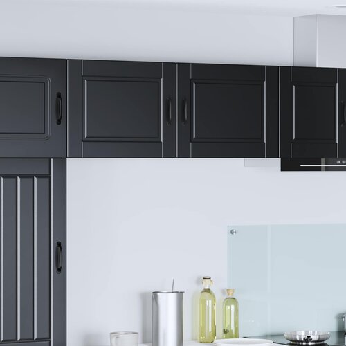  Ormar za Zid PORTO Crna 50 x 31 x 40 cm Konstruirano drvo Cene