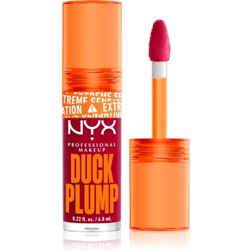 NYX Professional Makeup Duck Plump sijaj za ustnice z učinkom povečanja odtenek 14 Hall Of Flame 6,8 ml Cene
