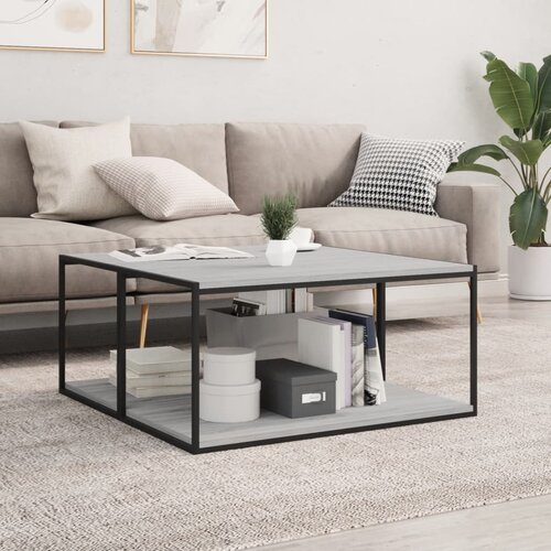 VidaXL Zidne police 4 kom boja hrasta 80x40x1 5 cm konstruirano drvo Slike