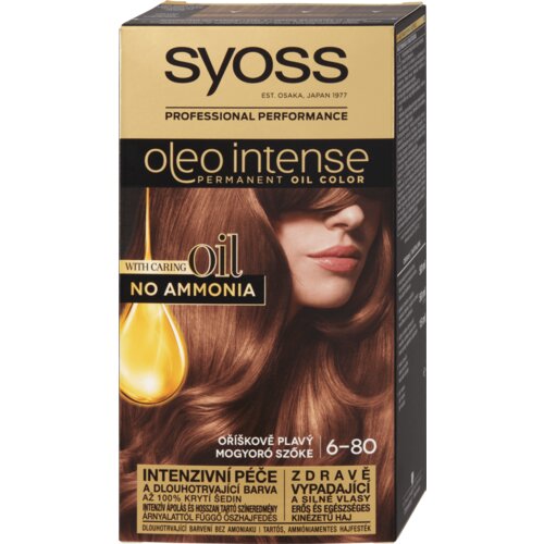Syoss oleo Intense Farba za kosu, Hazelnut Blonde 6-80 Cene