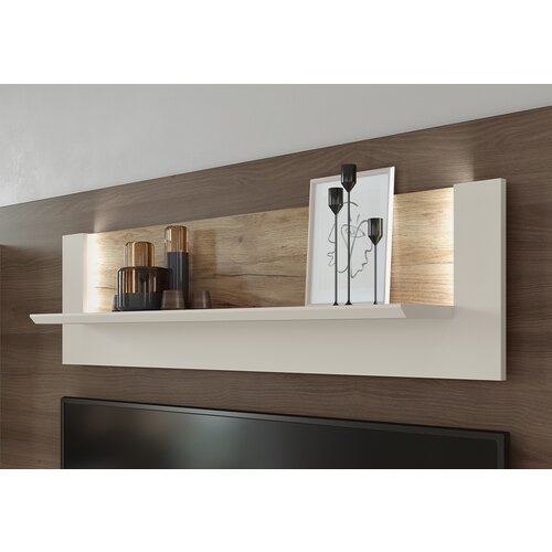 Jela ZIDNA POLICA SKY 45 - 140 CM (LED RASVJETA) Cijene