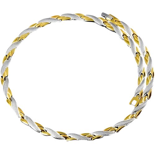 IZMAEL Ogrlica TW-38799 - Srebrna / Zlata / 49cm Cene