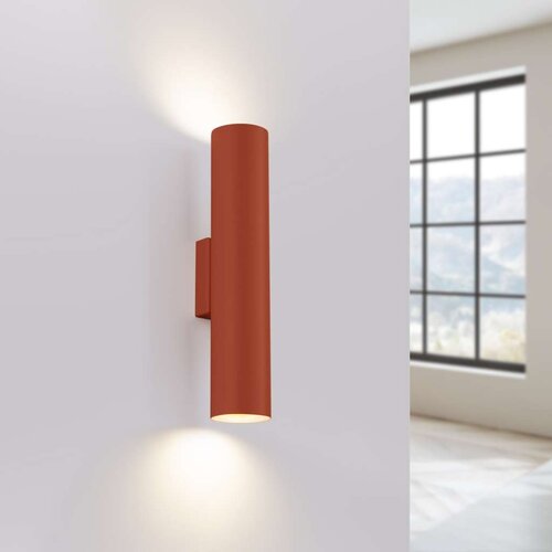  Sollux SL.1493 - Zidno svetlo LAGOS 2xGU10/10W/230V crveno Slike