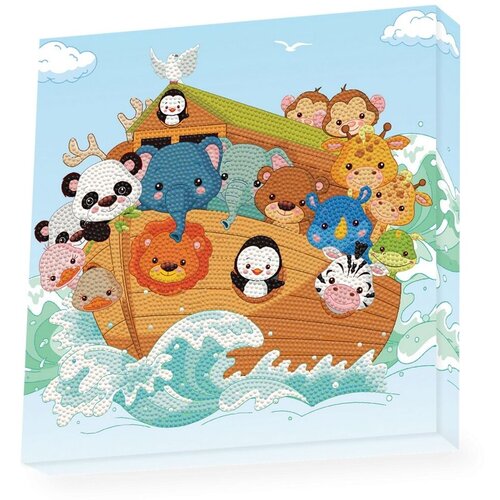 Diamond Dotz Dijamantski mozaik Animals Dotzies, 28x28cm Cene