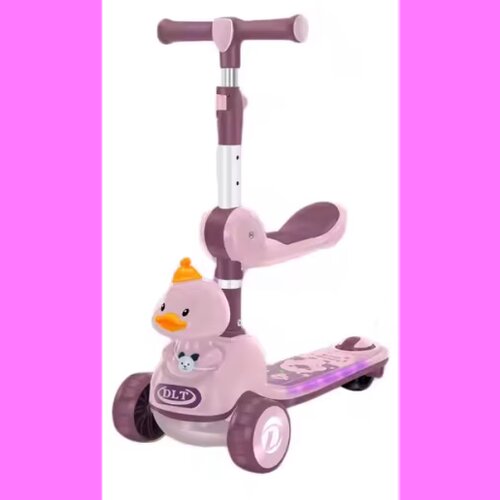  LightRide 2u1 Trotinet i Guralica za decu Model 664 Roze Cene