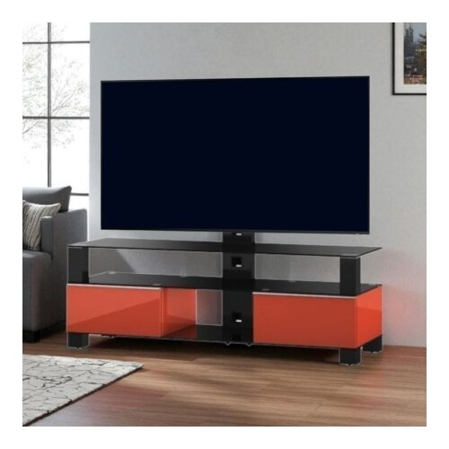 Sonorous md 8143 b-hblk-red tv komoda sa držačem ( 356115 ) Cene