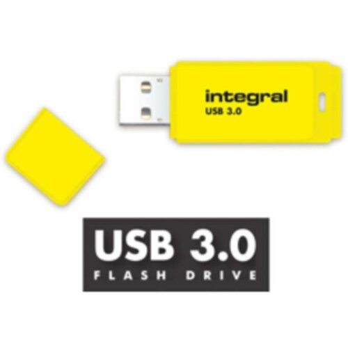 Integral USB ključek NEON 32GB (INFD32GBNEONYL3.0) rumen Slike