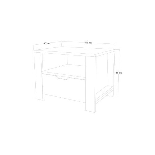 Hanah home noćni ormarić duru 1600 34 Slike