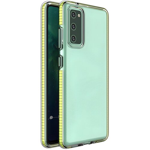  Futrola Spring clear TPU za Samsung Galaxy A72 5G - Žuta KP8760 Cijene
