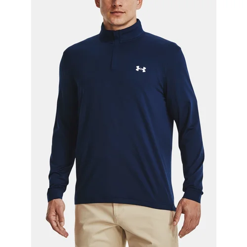 Under Armour Sweatshirt UA Playoff 2.0 1/4 Zip-NVY - Mens