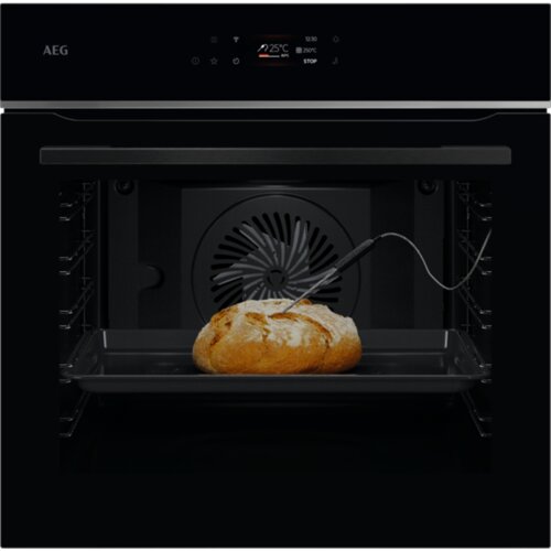 Aeg Vgradna pečica TE7PB63ZAB, MealAssist, piroliza - - črna - 595 x 594 x 567 mm - 35,5 kg - 24 - A - Avtera Slike