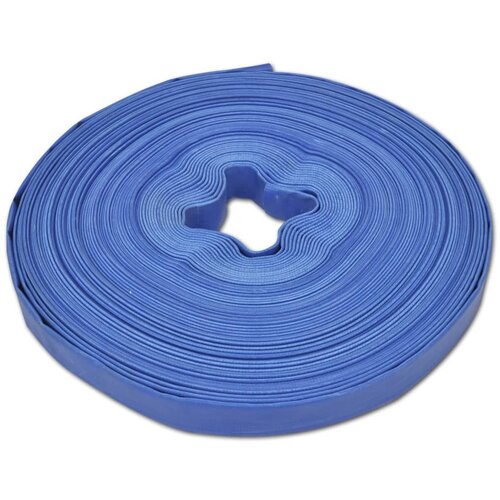 vidaXL Ploščata cev 100 m 1" PVC Cene