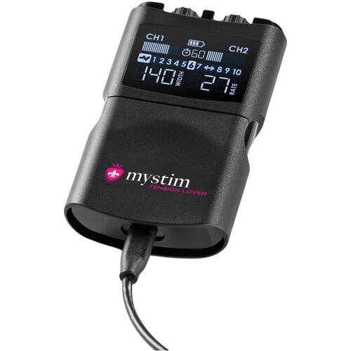 Mystim Tension Lover 2 - digitalni elektro set (črna) Slike