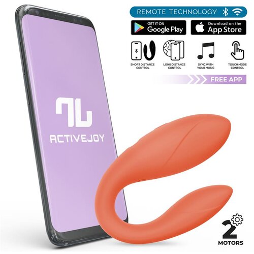 INTOYOU App Series Couple Toy with App Premium Silicone Salmon Cijene