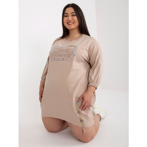 RELEVANCE Tunic-RV-TU-7505.15-beige Cene