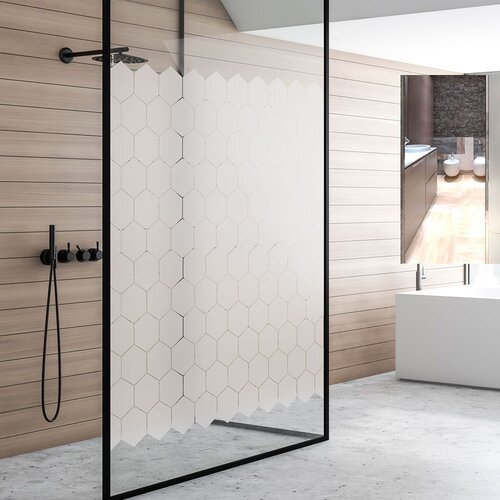 Ambiance Komplet 50 mat nalepk za steklo Hexagon Cene