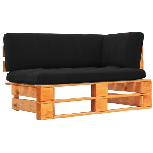  Kutna vrtna sofa od paleta boja meda od impregnirane borovine Cene