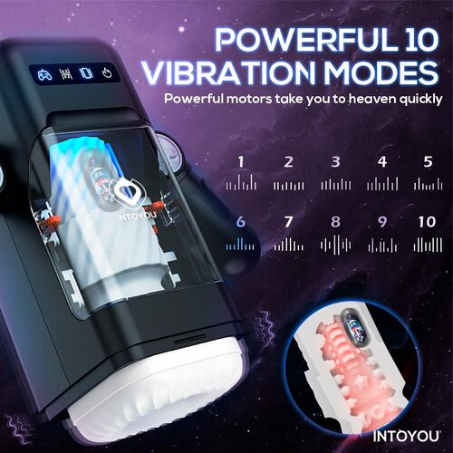 INTOYOU Masturbator Elon Thrusting &amp;amp; Vibrating Slike