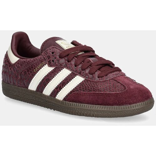 Adidas Nizke superge 'Samba' kostanj rjava / bela Cene