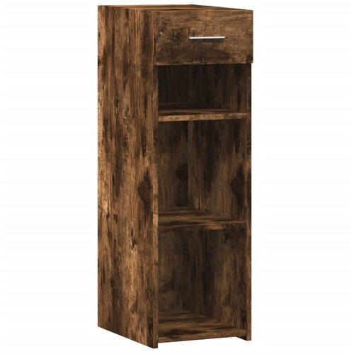 Maison Chic Komoda - Predalnik dimljeni hrast 30x42,5x93 cm inženirski les, (21718454) Cene