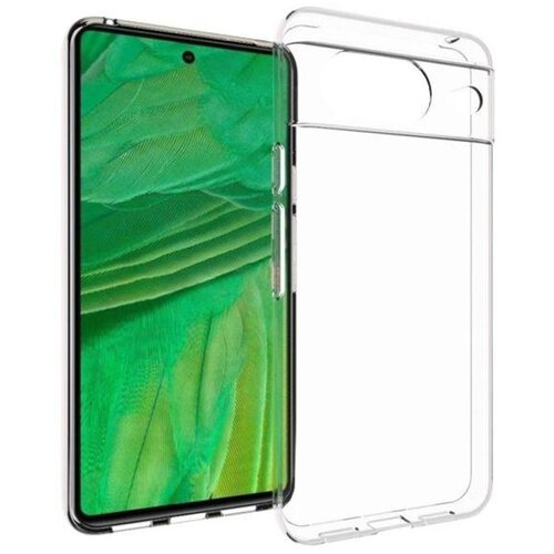 Chameleon Gumiran ovitek (TPU) za Google Pixel 8 - prozoren svetleč Cene